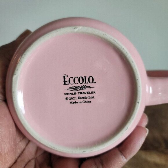 Eccolo Pink Mug Bracelet Gift Set Inspirational Self Motivated Coffee Tea Cup - Picture 10 of 10
